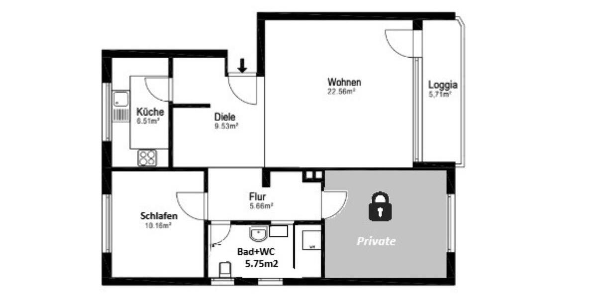Wohnen auf Zeit Freising Am Vogelherd - 1 Zimmer, 65 m&sup2;, 900&euro; | Angebot:24379655