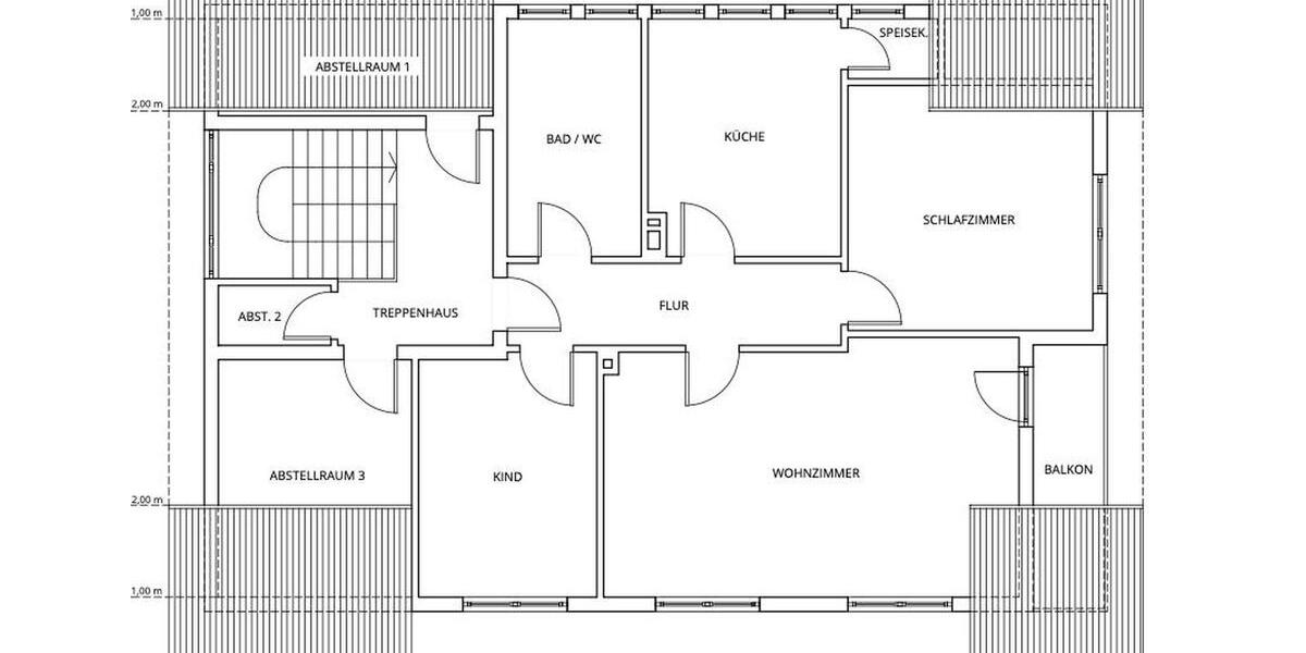 Etagenwohnung Bad Orb - 4 Zimmer, 111 m&sup2;, 1.099&euro; | Angebot:26048864
