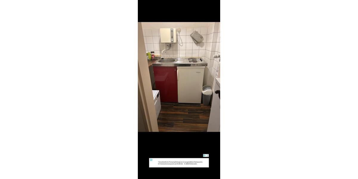 Etagenwohnung Mönchengladbach Süd - 1 Zimmer, 20 m&sup2;, 500&euro; | Angebot:26342991