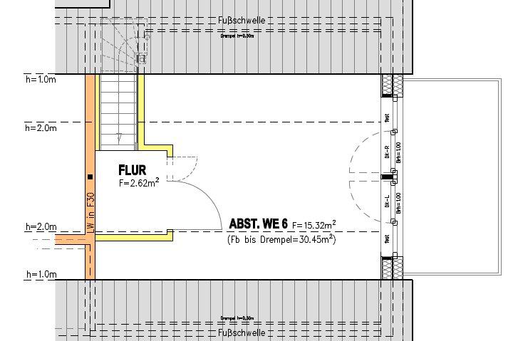 Dachgeschoßwohnung Rodenberg - 3 Zimmer, 76 m&sup2;, 1.060&euro; | Angebot:26429454