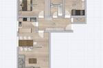 Erdgeschoßwohnung Albbruck - 3.5 Zimmer, 77 m&sup2;, 850&euro; | Angebot:26483189