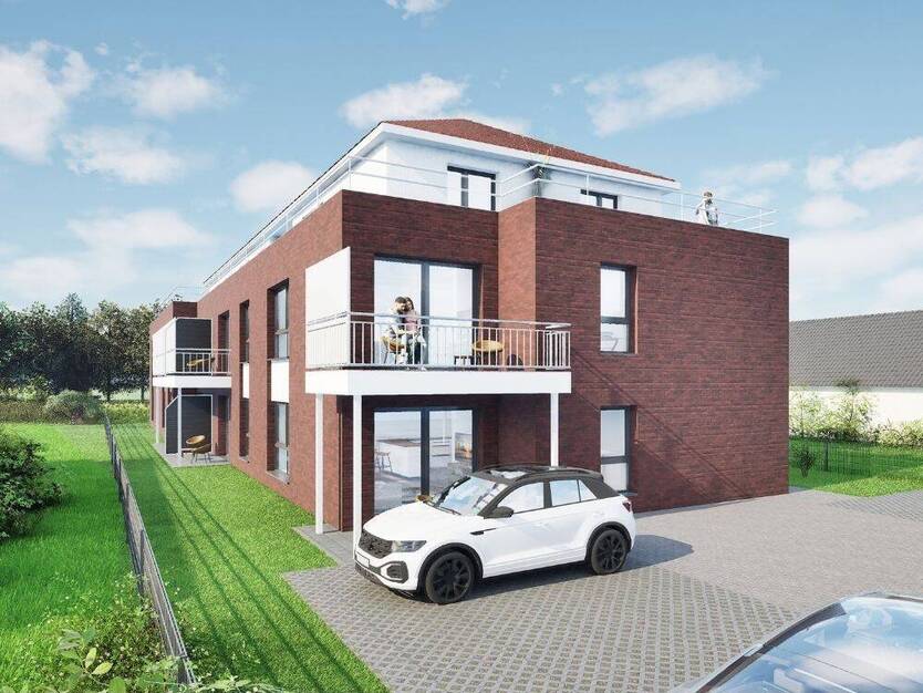 OberWohnung m. Balkon - Erstbezug in Saterland - OT Scharrel
