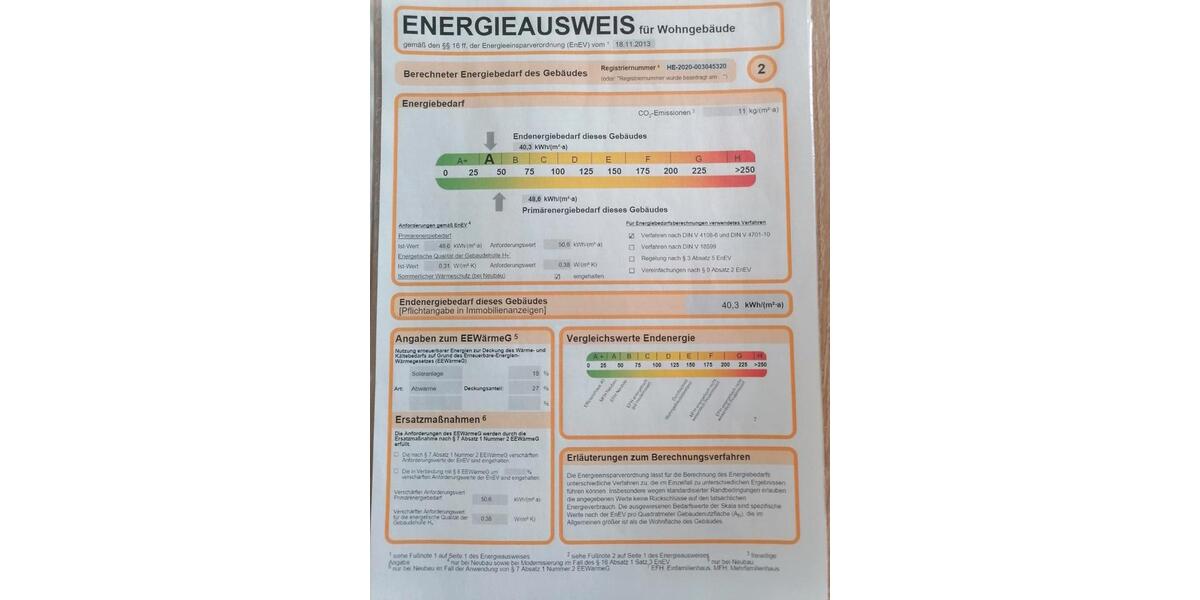 Erdgeschoßwohnung Bad Soden-Salmünster Salmünster - 2 Zimmer, 52 m&sup2;, 620&euro; | Angebot:26032225