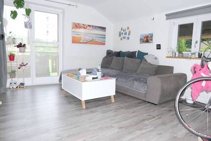 3-Zimmer-Wohnung mit Balkon und Gartenanteil