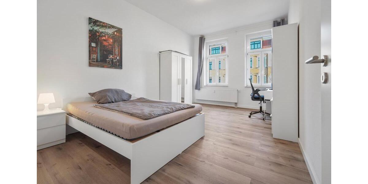Wohnen auf Zeit Leipzig Nordost - 2 Zimmer, 60 m&sup2;, 500&euro; | Angebot:26704639