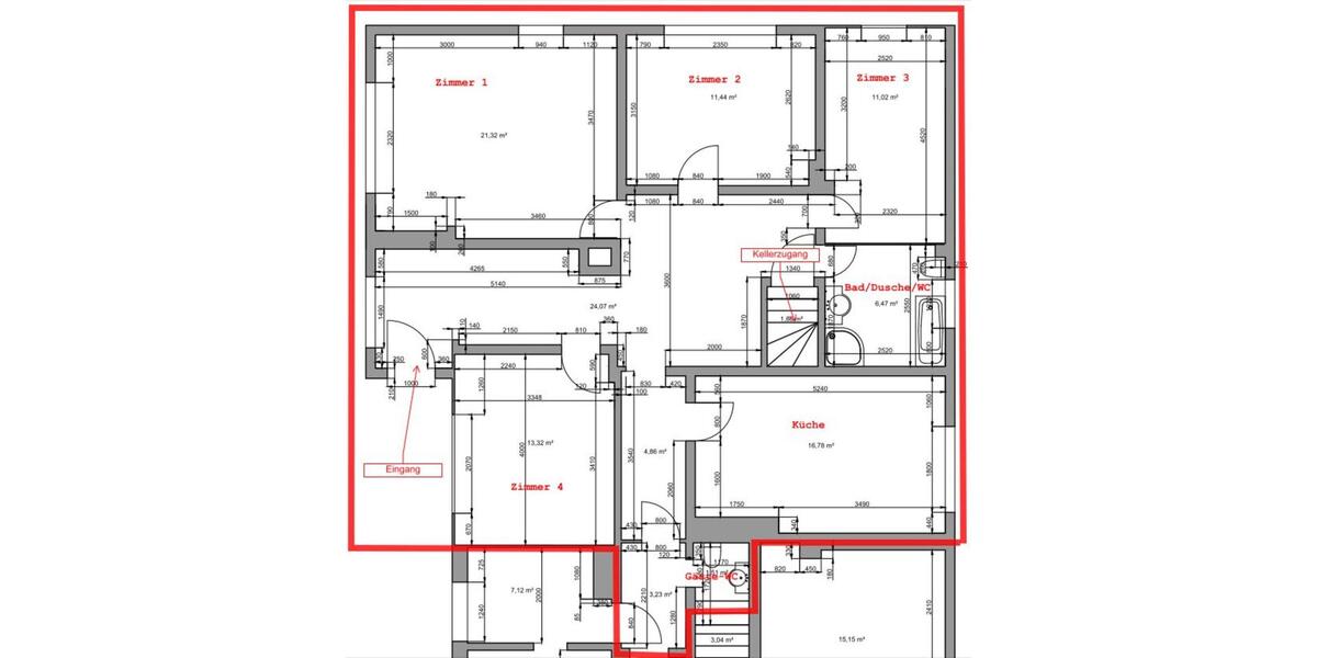 Erdgeschoßwohnung Schieder-Schwalenberg Schwalenberg - 4 Zimmer, 840&euro; | Angebot:23689733