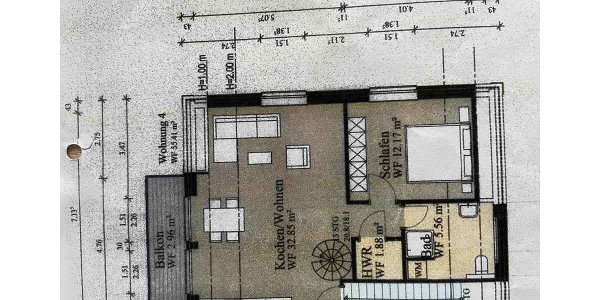 Etagenwohnung Moormerland - 3 Zimmer, 75 m&sup2;, 780&euro; | Angebot:25087277