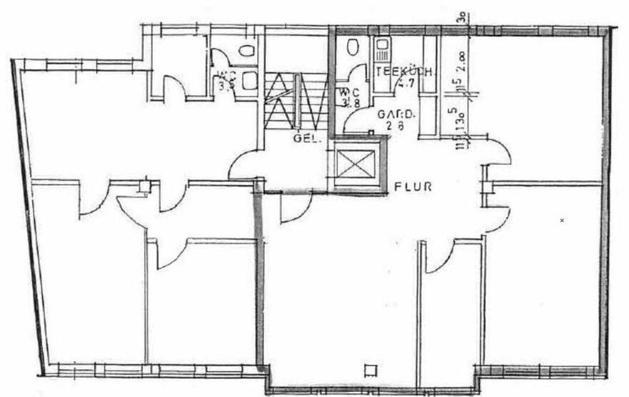 Büro in Innenstadtlage inkl. Stellplatz - Fläche teilbar