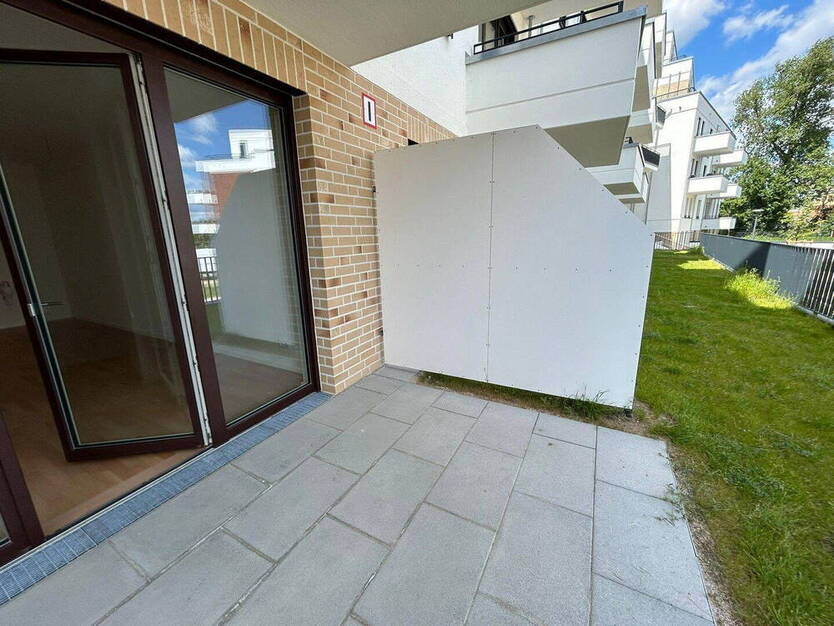Erstbezug in Grünau an der Dahme! Gehobene NeubauWohnung mit EKB, Terrasse & Gartenanteil
