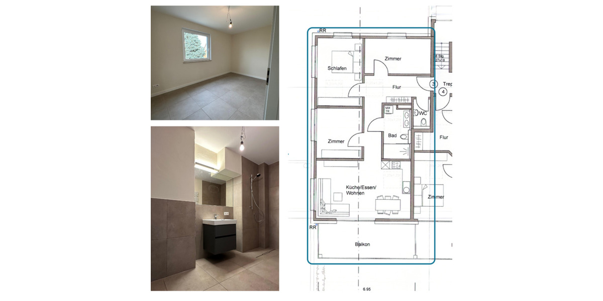 4-Zi.-Wohnung Neubau ab April 2026 4 zimmer