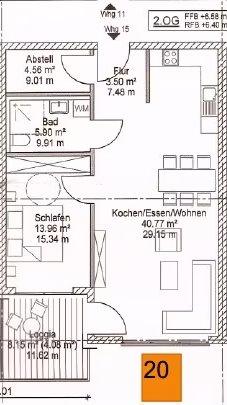 Etagenwohnung Schliengen - 2 Zimmer, 72 m&sup2;, 1.116&euro; | Angebot:26677146