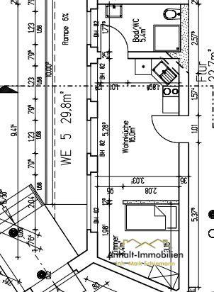 Erdgeschoßwohnung Bitterfeld-Wolfen Bitterfeld - 1 Zimmer, 30 m&sup2;, 255&euro; | Angebot:26564403