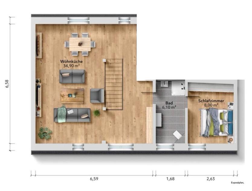 Wohnung Stendal ZweiraumWohnung