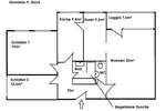 Schwabing ruhige 3,5 Zimmer Wohnung Küche Esszimmer 102m² Loggia, Parkett, komplett renoviert Aufzug 3 zimmer