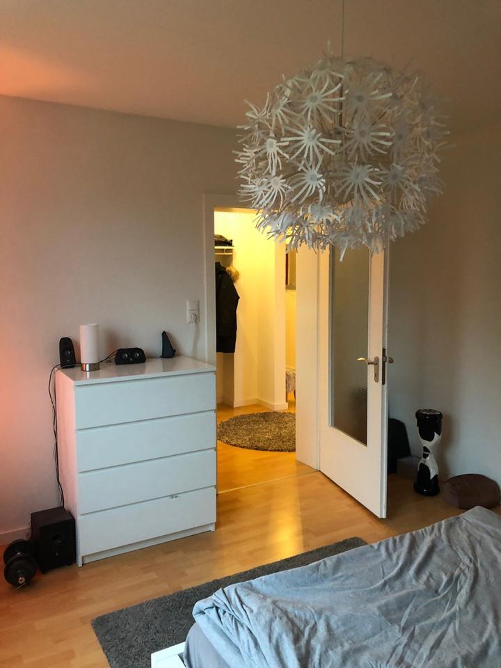 Helle 3-Zimmer-Wohnung mit Garten, großem Keller und Garage