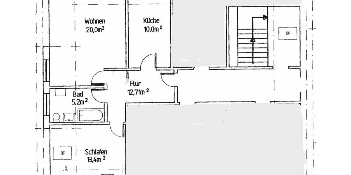 Dachgeschoßwohnung Freiberg - 2 Zimmer, 62 m&sup2;, 398&euro; | Angebot:24417653