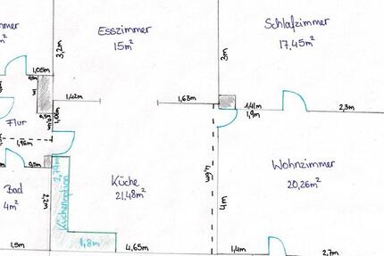 Wohnung Melsungen - 4 Zimmer, 85 m&sup2;, 600&euro; | Angebot:24838366