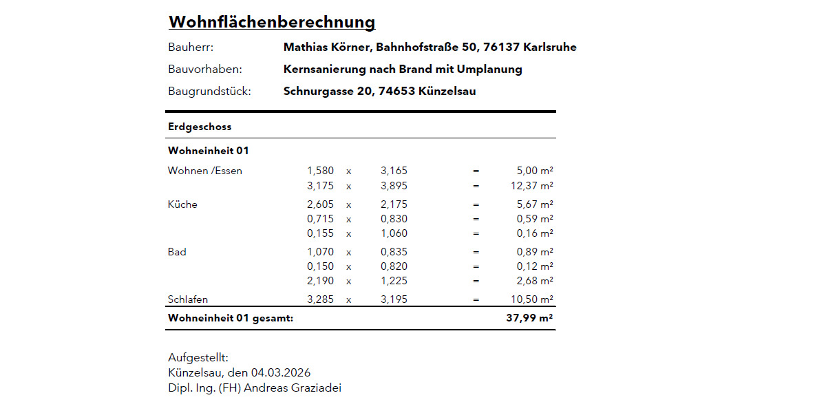 Terrassenwohnung Künzelsau - 2 Zimmer, 38 m&sup2;, 550&euro; | Angebot:25927994