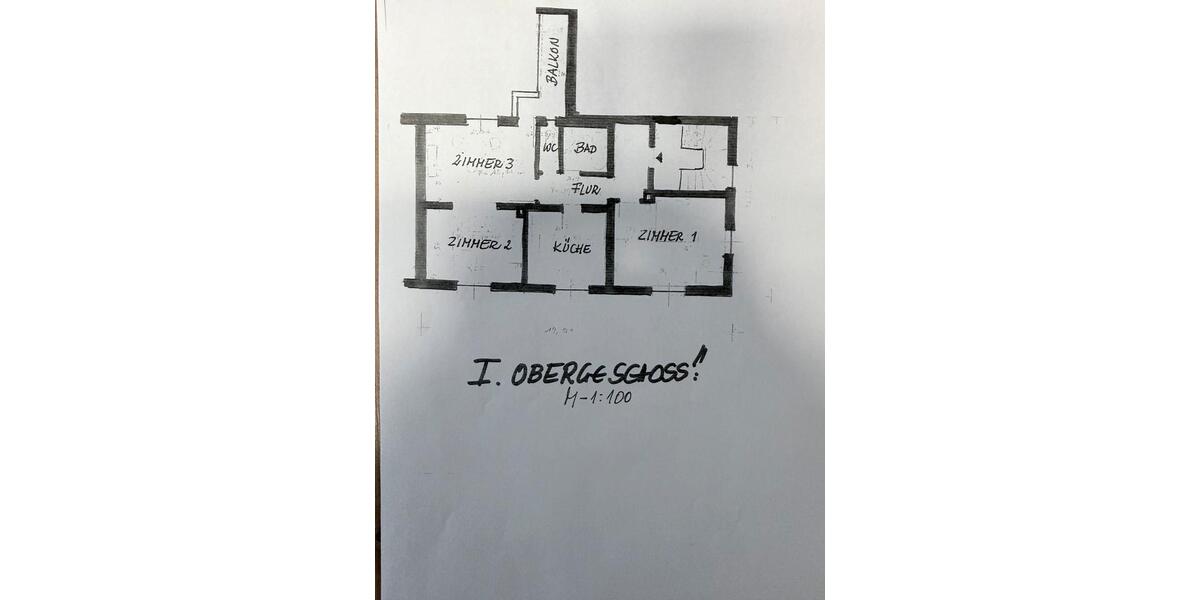 3-Zimmer-Wohnung (90m²) in Gießen-KliniknäheNur für WG geeignet! 3 zimmer