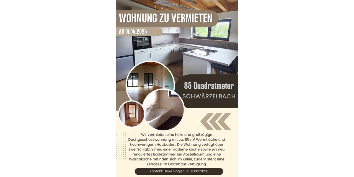 Dachgeschoßwohnung Wartmannsroth - 720&euro; | Angebot:24784773