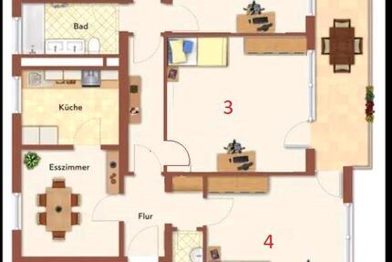 Wohnen auf Zeit Karlsruhe Beiertheim-Bulach - 1 Zimmer, 15 m&sup2;, 500&euro; | Angebot:26183609