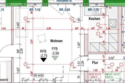 Wohnung in Erbach Erstbezug 54qm