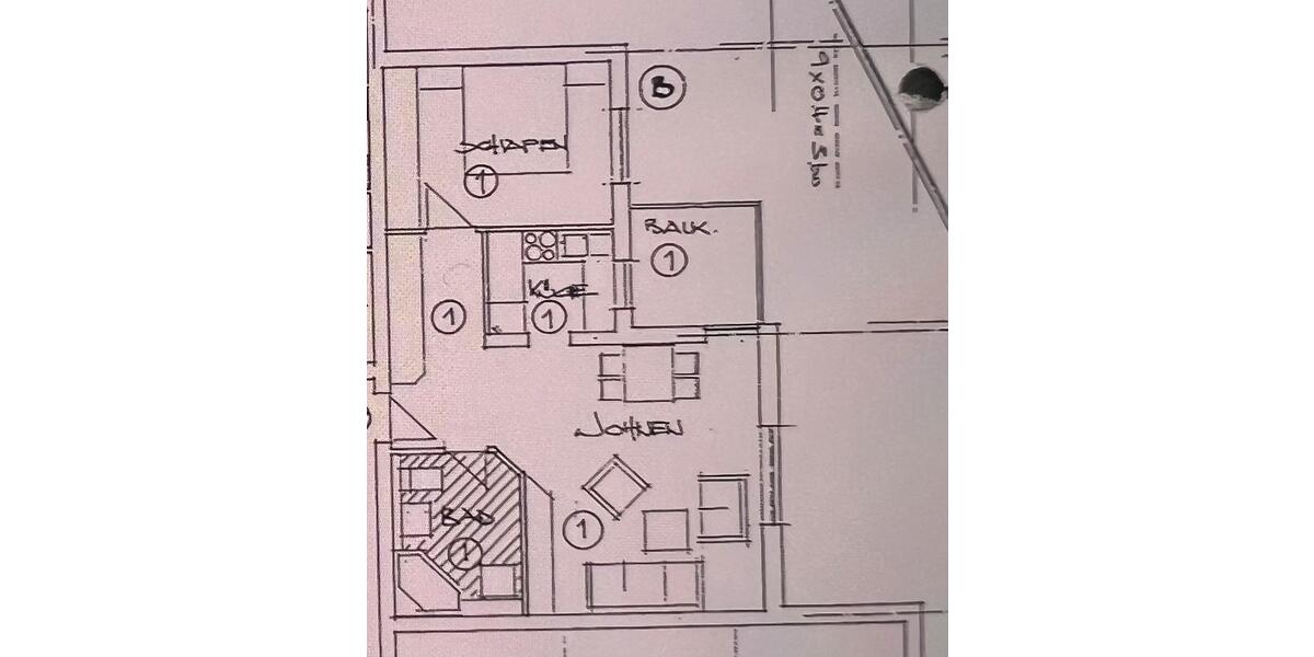 Hochparterre Saarbrücken - 2 Zimmer, 54 m&sup2;, 550&euro; | Angebot:25107135