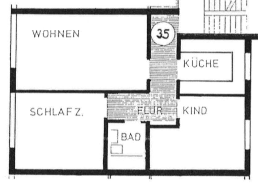 3-Zimmer-Wohnung im Herzen der Nordstadt