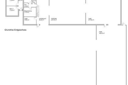 Halle Lagerhalle Werkstatt Büros zu Vermieten zimmer