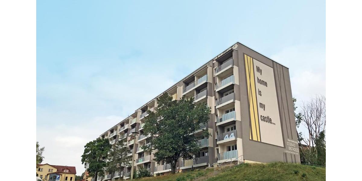Etagenwohnung Gotha - 2 Zimmer, 44 m&sup2;, 350&euro; | Angebot:24859223