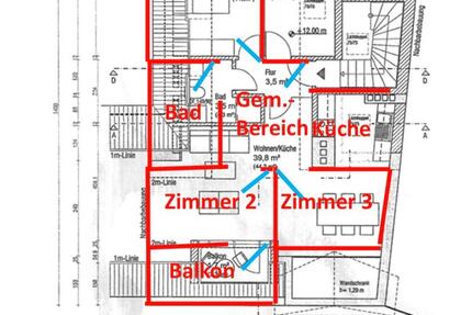 Wohnen auf Zeit Münster - 4 Zimmer, 65 m&sup2;, 480&euro; | Angebot:25272632