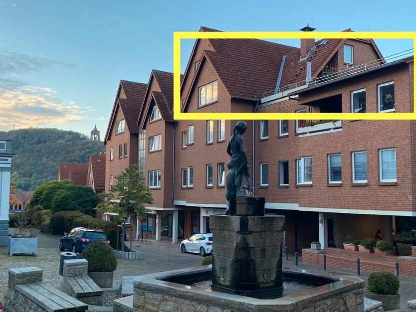 City Wohnung in Hausberge 100qm TG, EBK