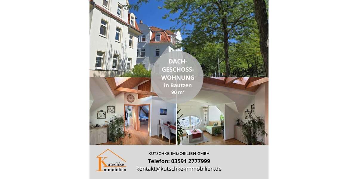 Etagenwohnung Bautzen - 3 Zimmer, 90 m&sup2;, 650&euro; | Angebot:26721752