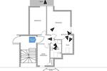 Dachgeschoßwohnung Olpe - 4 Zimmer, 67 m&sup2;, 590&euro; | Angebot:26691977