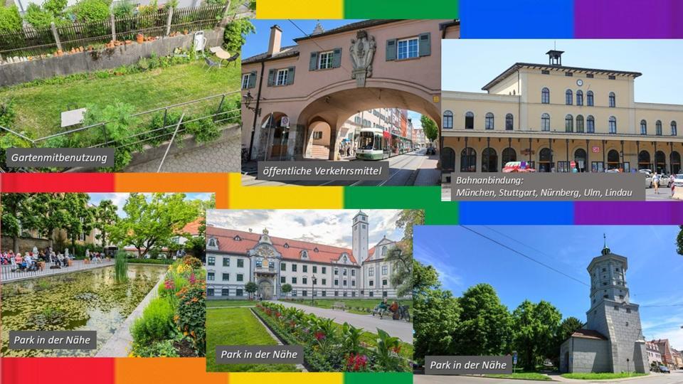 3 ZKB, Ruhige Zentrale Stadtwohnung, Gartennutzung, WG zimmer