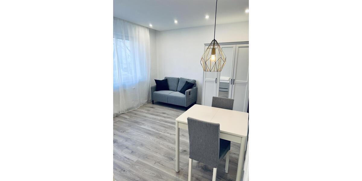 Moderne vollmöblierte 1-Zimmerwohnung mit Blick in die Stadt 1 zimmer