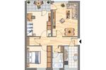 Erdgeschoßwohnung Dortmund Aplerbeck - 3 Zimmer, 70 m&sup2;, 560&euro; | Angebot:26096195