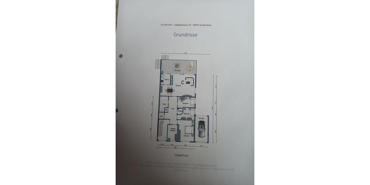 Erdgeschoßwohnung in Euskirchen zu vermieten 4 zimmer