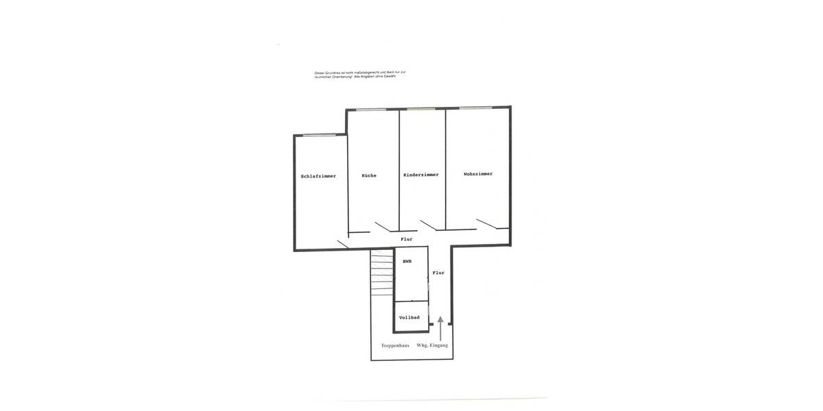 Etagenwohnung Wöbs Wöbs - 3 Zimmer, 115 m&sup2;, 700&euro; | Angebot:26129090