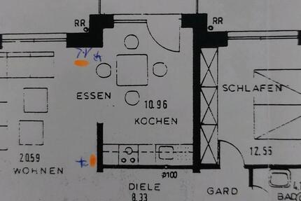 Wohnung Ahlen - 2 Zimmer, 58 m&sup2;, 560&euro; | Angebot:26700903