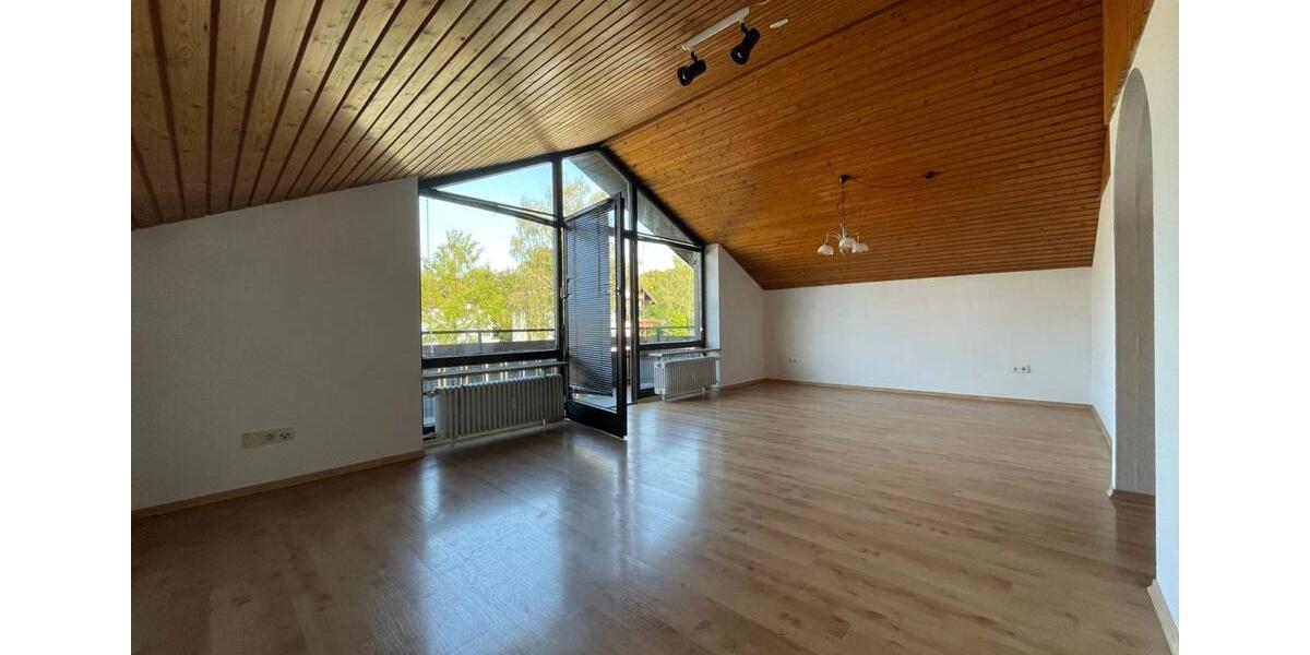 1-Zi. DG-Wohnung, 10 Min. mit Fahrrad zum See, Haustierfreundlich 1 zimmer