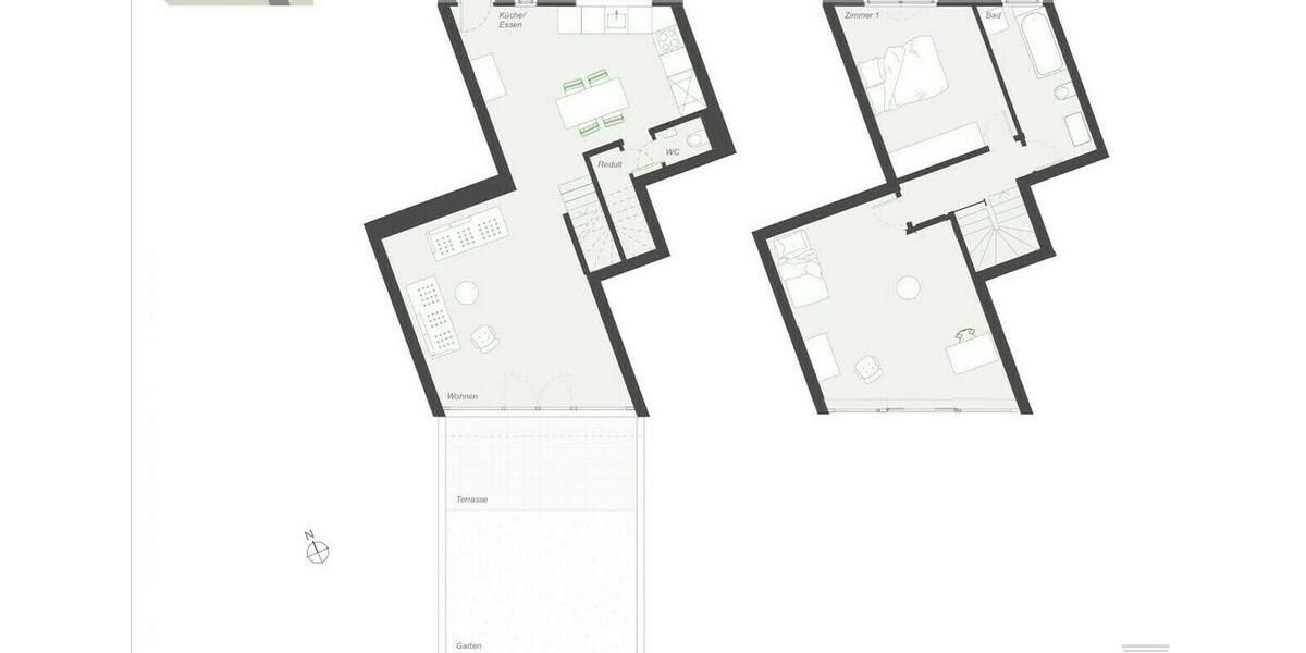 Maisonettenwohnung Ehrenkirchen - 3 Zimmer, 106 m&sup2;, 1.965&euro; | Angebot:26294731