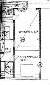 Erdgeschoßwohnung Jossgrund - 2 Zimmer, 67 m&sup2;, 490&euro; | Angebot:25929760