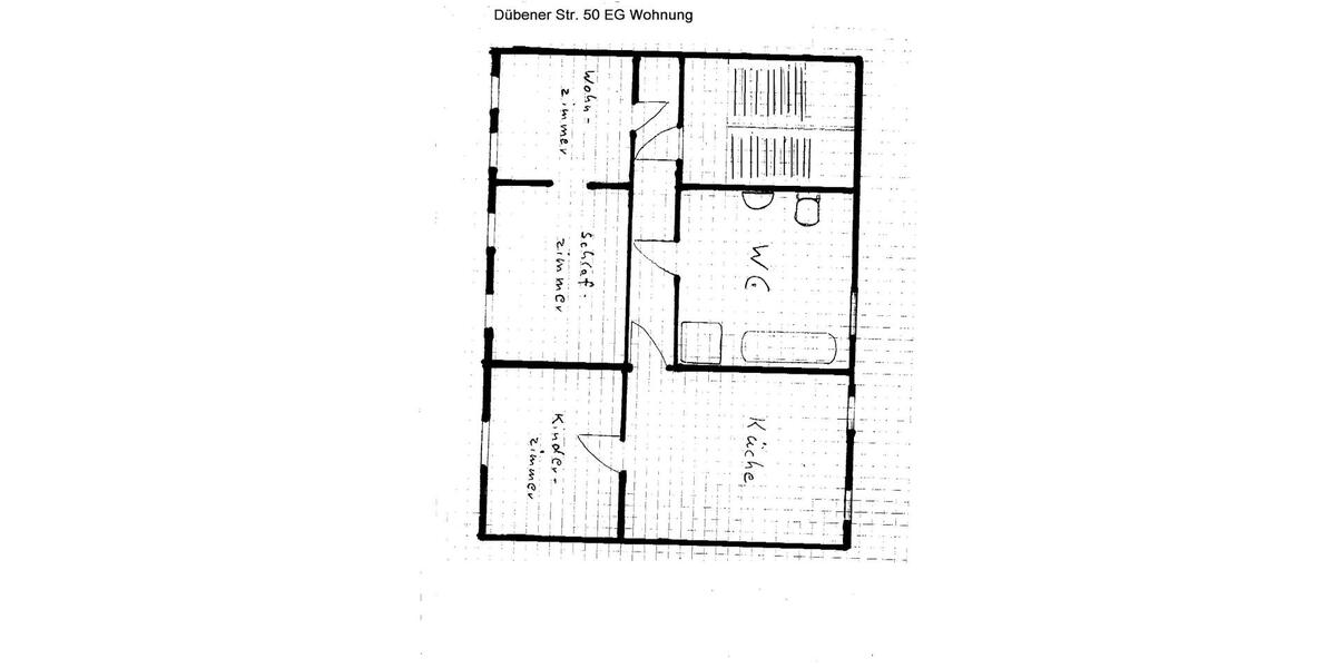 Erdgeschoßwohnung Delitzsch - 3 Zimmer, 77 m&sup2;, 580&euro; | Angebot:24770519