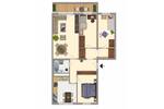 Etagenwohnung Görlitz Königshufen - 4 Zimmer, 83 m&sup2;, 490&euro; | Angebot:26751174