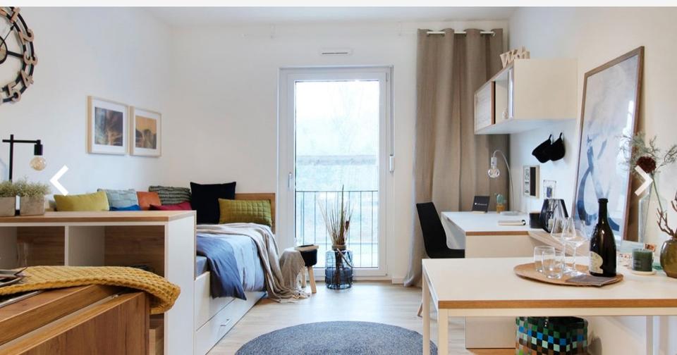 Etagenwohnung Dortmund Innenstadt West - 1 Zimmer, 23 m&sup2;, 550&euro; | Angebot:26459536