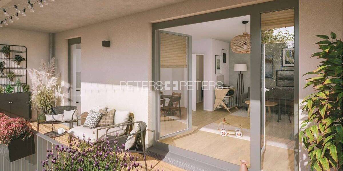 Etagenwohnung Hamburg Groß Borstel - 2 Zimmer, 69 m&sup2;, 1.569&euro; | Angebot:26617824
