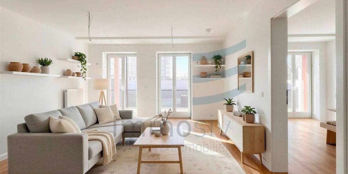 Etagenwohnung Nauen - 2 Zimmer, 60 m&sup2;, 810&euro; | Angebot:26498956