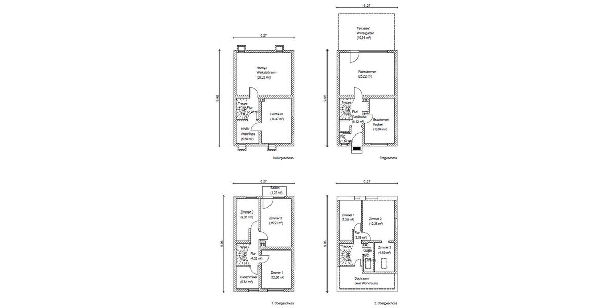 Reihenhaus Neutraubling - 14 Zimmer, 137 m&sup2;, 1.800&euro; | Angebot:25927807