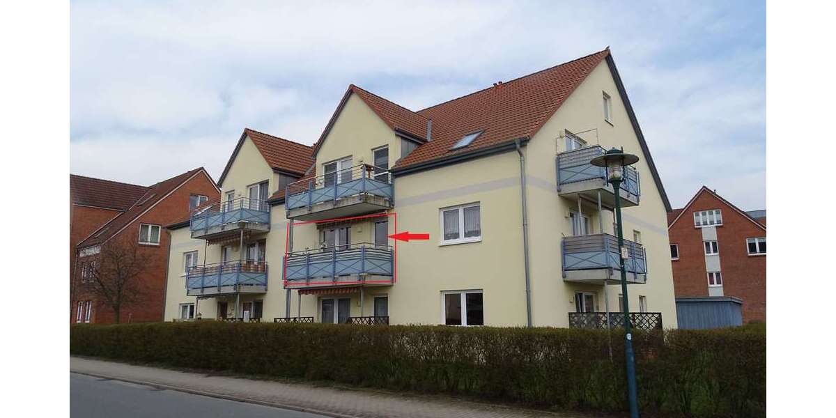 Etagenwohnung Wismar Ostseeblick - 2 Zimmer, 56 m&sup2;, 532&euro; | Angebot:26786609